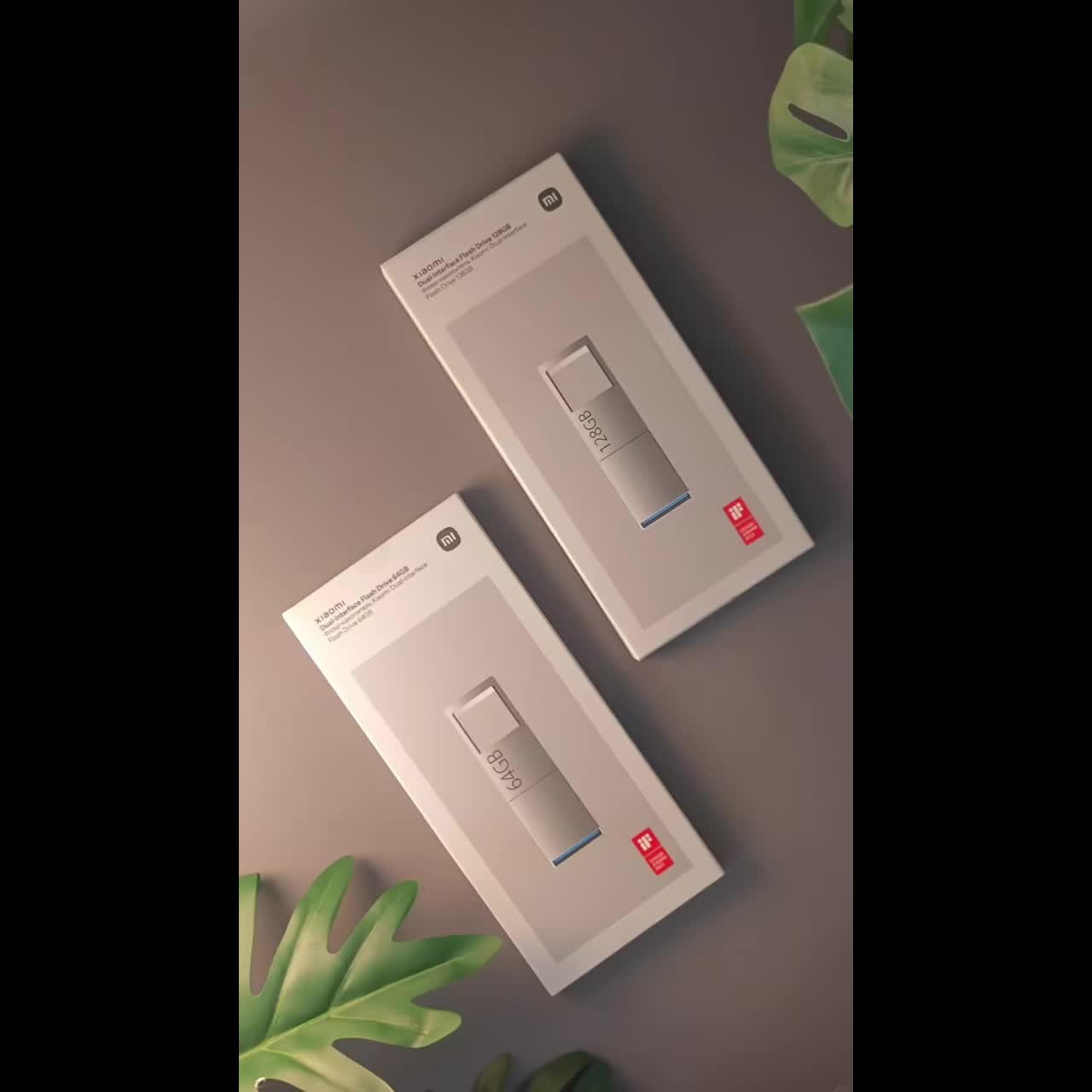 Xiaomi Dual-Interface Flash Drive 64Gb\u002F128Gb | Usb-C & Usb-A Interface - High-Speed Data Transfer, Usb 3.2, Compact And Portable