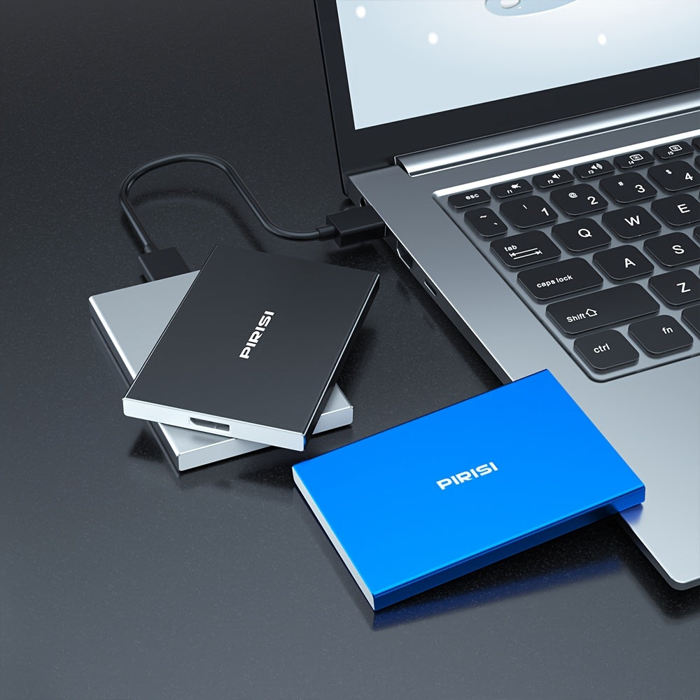 Pet Photo And Video Storage PIRISI Portable Hard Drive 2.5-Inch 500GB External Storage Device, USB 3.0 Interface, Plug And Play, NTFS File System, Multiple Colors Available