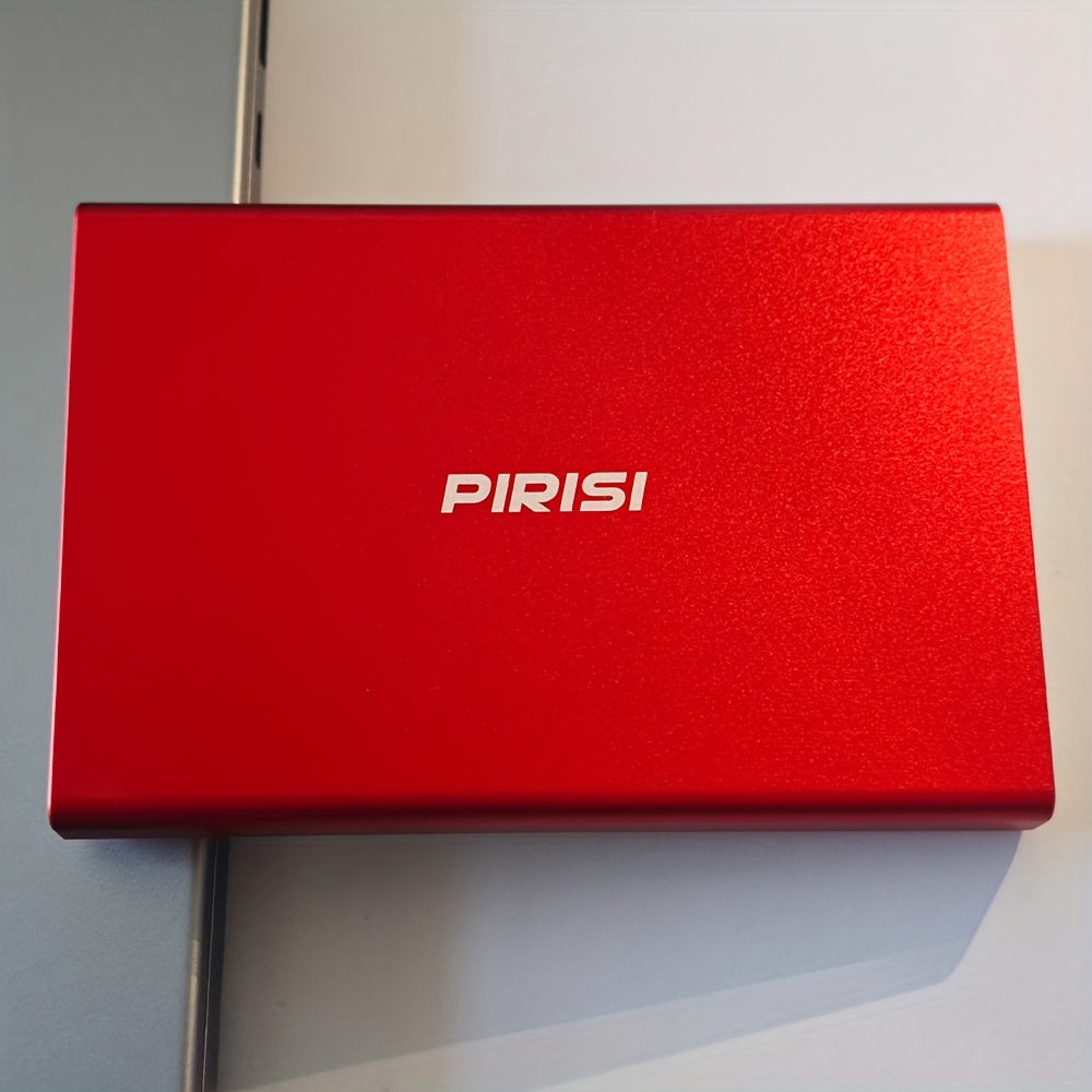 Pet Photo And Video Storage PIRISI Portable Hard Drive 2.5-Inch 500GB External Storage Device, USB 3.0 Interface, Plug And Play, NTFS File System, Multiple Colors Available