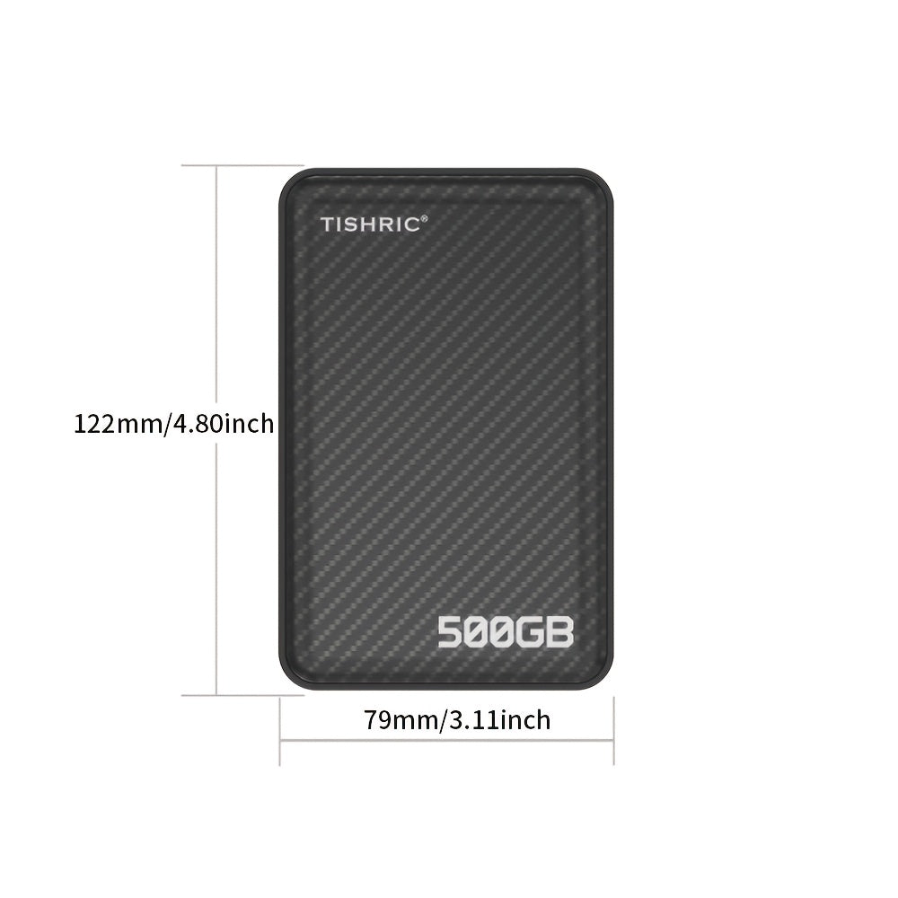 TISHRIC USB 3.0 Flash Drive 2.5-Inch HDD Enclosure 2.5-Inch Mechanical Portable Hard Disk 250GB Hard Disk 500GB Mobile Solid State