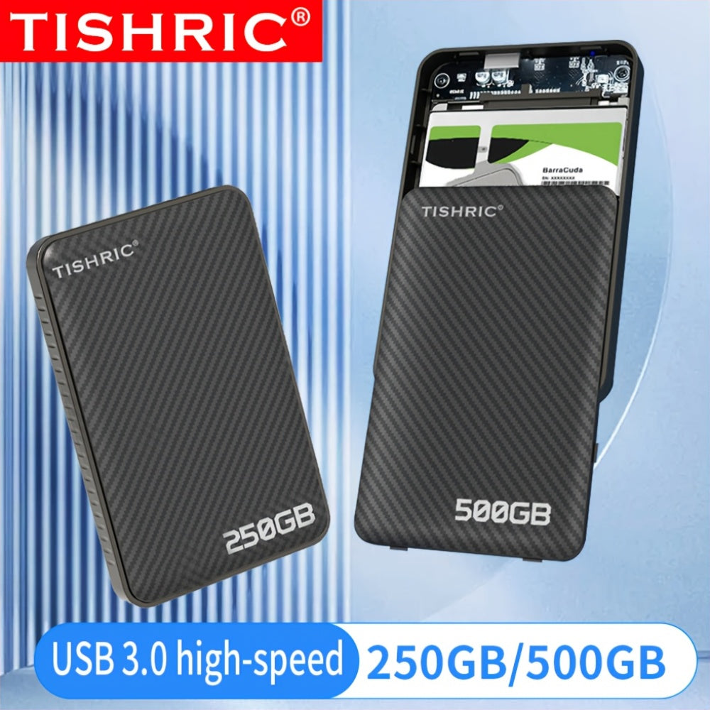 TISHRIC USB 3.0 Flash Drive 2.5-Inch HDD Enclosure 2.5-Inch Mechanical Portable Hard Disk 250GB Hard Disk 500GB Mobile Solid State