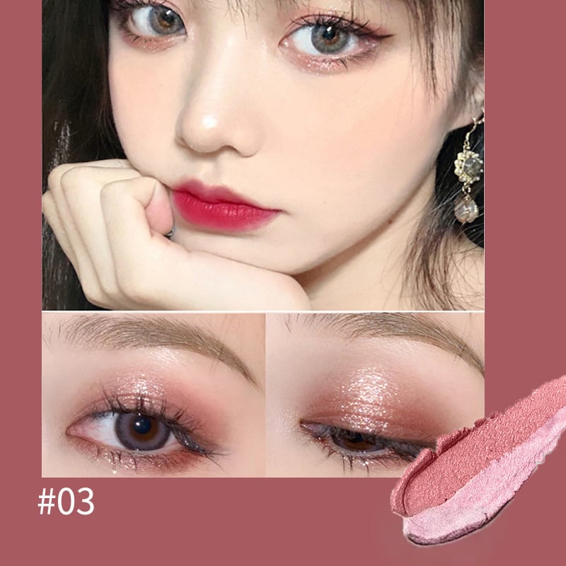 😍6Pack Dual-color eyeshadow stick-brightens the eyes for a natural and long-lasting look.