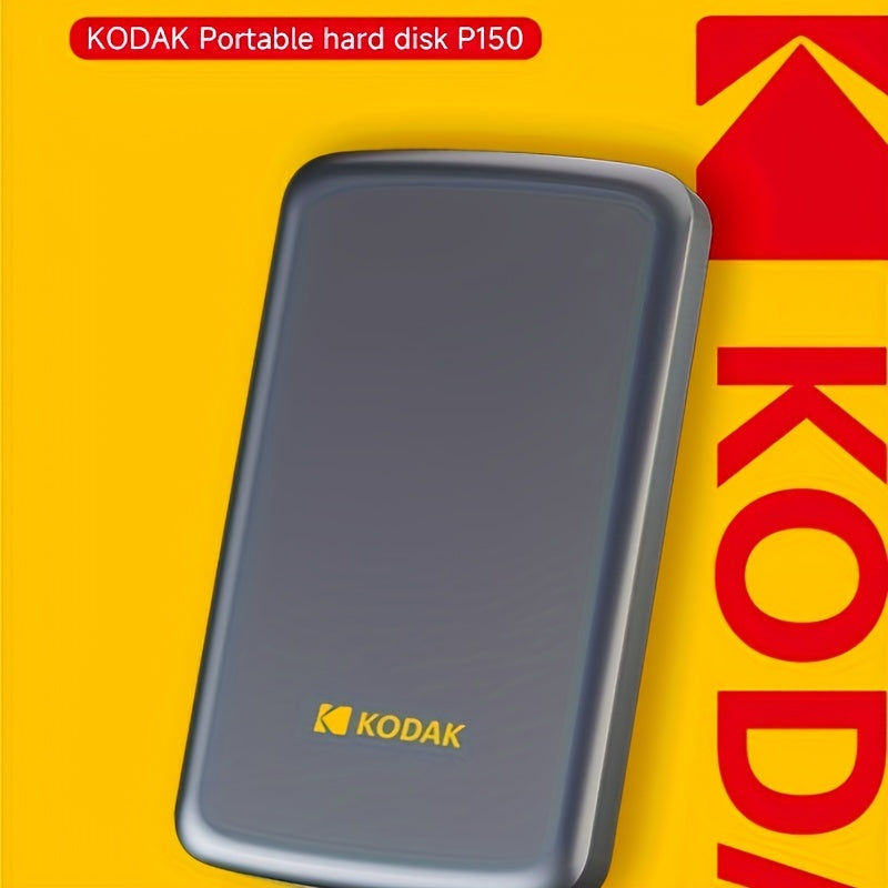 KODAK HDD 1TB Portable External Hard Drive HDD, 500GB Large Storage Mechanical Hard Drive Plug And Play USB 3. 0 for PC Mac Laptop PS4 Xbox Xbox Quick Save Fast Transmission