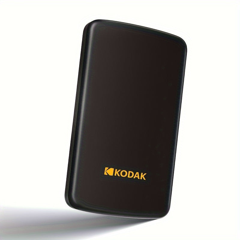 KODAK HDD 1TB Portable External Hard Drive HDD, 500GB Large Storage Mechanical Hard Drive Plug And Play USB 3. 0 for PC Mac Laptop PS4 Xbox Xbox Quick Save Fast Transmission