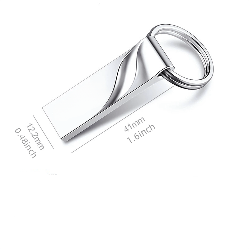 3pcs Mixed Color High-Speed USB 2.0 Flash Drives - Ranging from 128MB\u002F8GB\u002F16GB\u002F32GB\u002F64GB\u002F90GB\u002F100GB Metal USB Sticks, True Capacity, Compatible with PC, TV, And Car Audio Systems